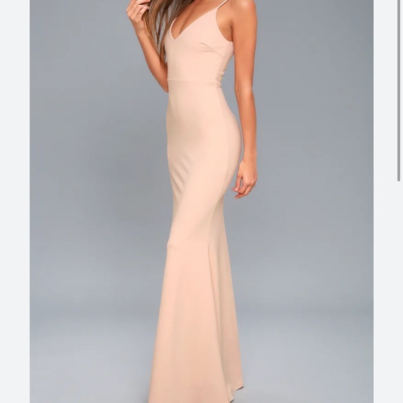 Lulus Dresses & Skirts - Lulus Infinite Glory Blush Pink Maxi Dress